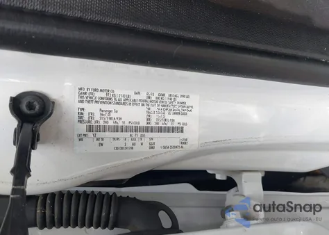 2013 Ford Focus Se из США, поврежденный, VIN 1FADP3K26DL341006